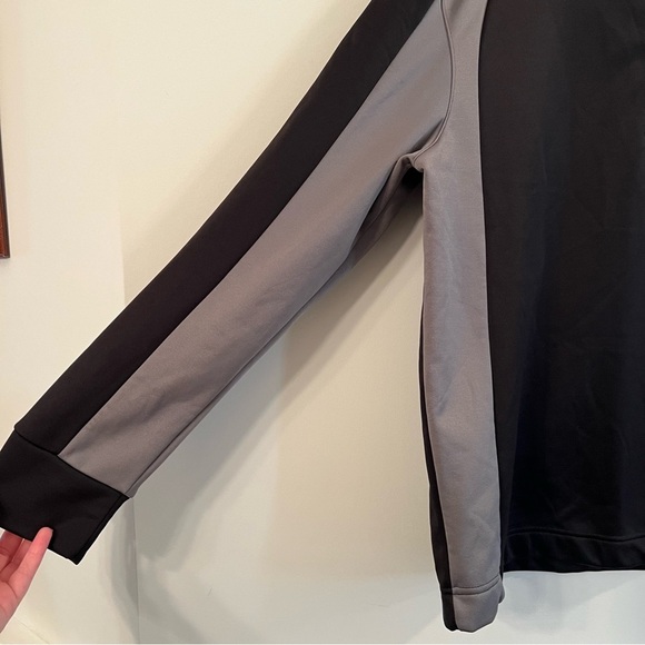 Men’s Callaway black and gray half zip athletic pullover sweater size large L - Picture 3 of 5